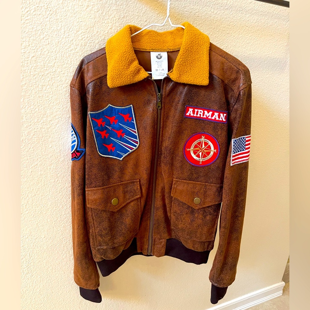 Airman bomber jacket Halloween costume